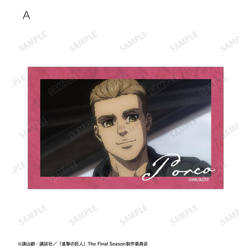『進撃の巨人』ポルコ 場面写イラストカード2枚セット