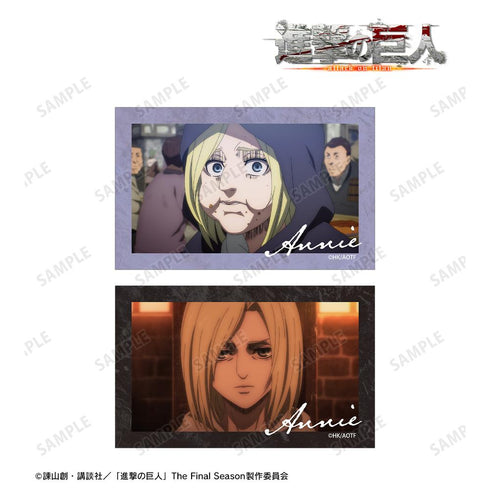 『進撃の巨人』アニ 場面写イラストカード2枚セット