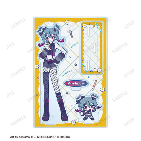 『デコミクLIVE starring 初音ミクHelloProduced by DECO*27 / OTOIRO』デコミク (ダークネス) Art by hasuimo パーツ付きBIGアクリルスタンド