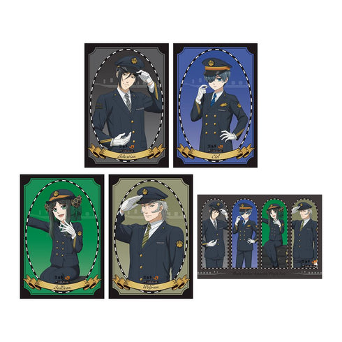 『黒執事 -緑の魔女編-』描き下ろし 駅員ver. ポストカード5枚セット