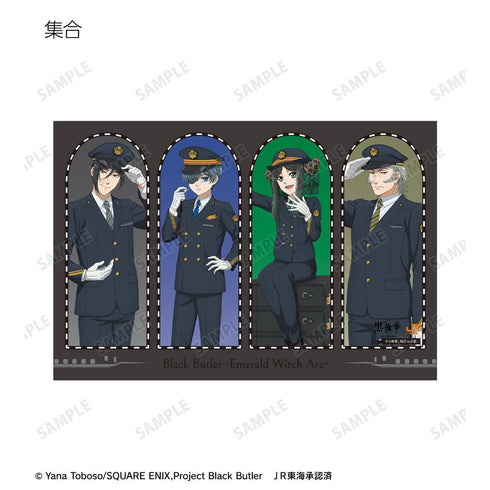 『黒執事 -緑の魔女編-』描き下ろし 駅員ver. ポストカード5枚セット