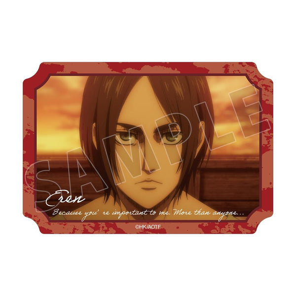 『進撃の巨人』エレン 場面写ダイカットステッカー vol.3