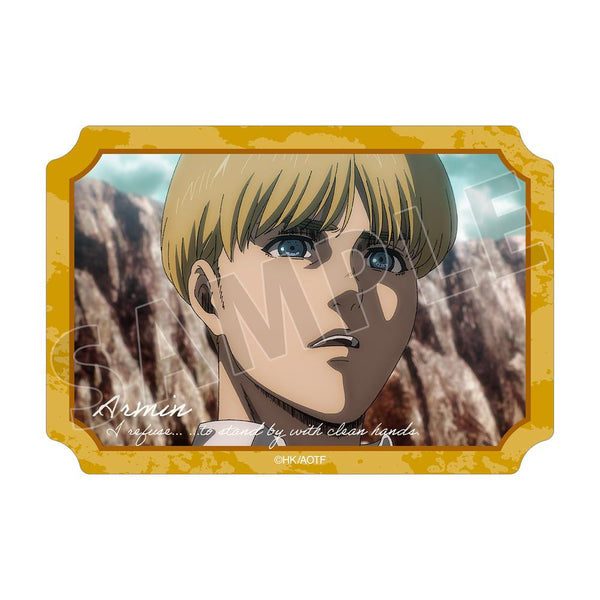 『進撃の巨人』アルミン 場面写ダイカットステッカー vol.3
