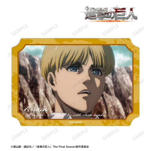 『進撃の巨人』アルミン 場面写ダイカットステッカー vol.3