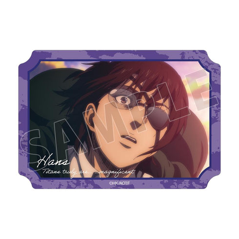 『進撃の巨人』ハンジ 場面写ダイカットステッカー vol.3