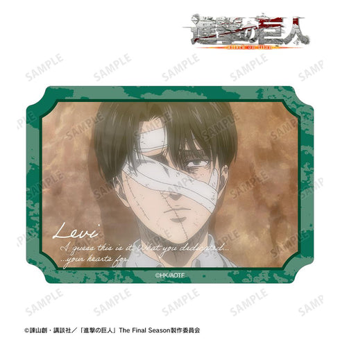 『進撃の巨人』リヴァイ 場面写ダイカットステッカー vol.3