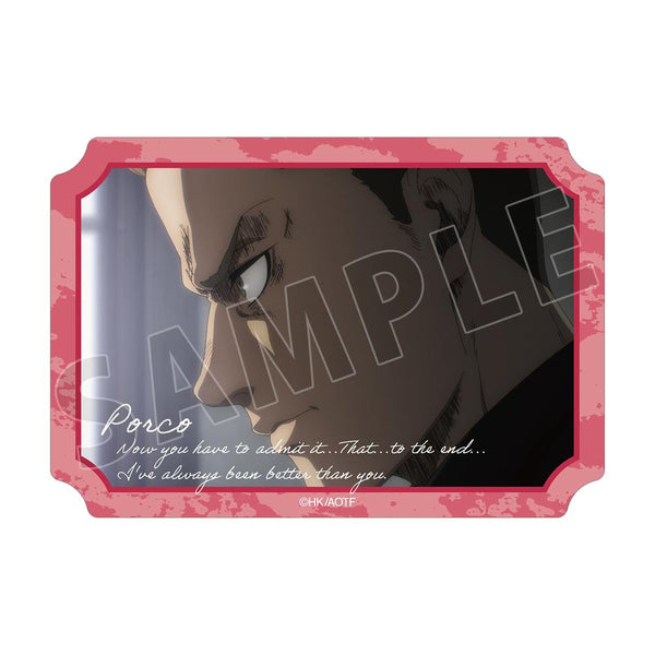 『進撃の巨人』ポルコ 場面写ダイカットステッカー