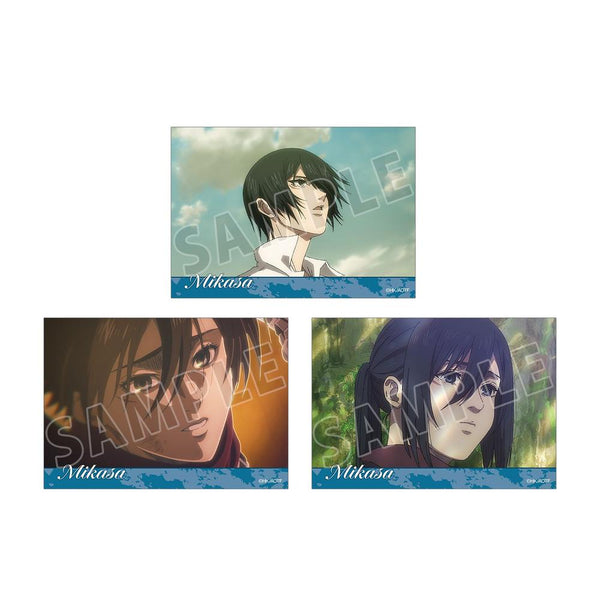『進撃の巨人』ミカサ 場面写ブロマイド3枚セット vol.2【202604再販】