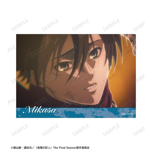 《進擊的巨人》三笠 場景寫真卡3張組 vol.2【202604再版】