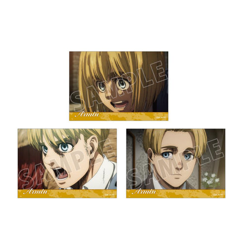 『進撃の巨人』アルミン 場面写ブロマイド3枚セット