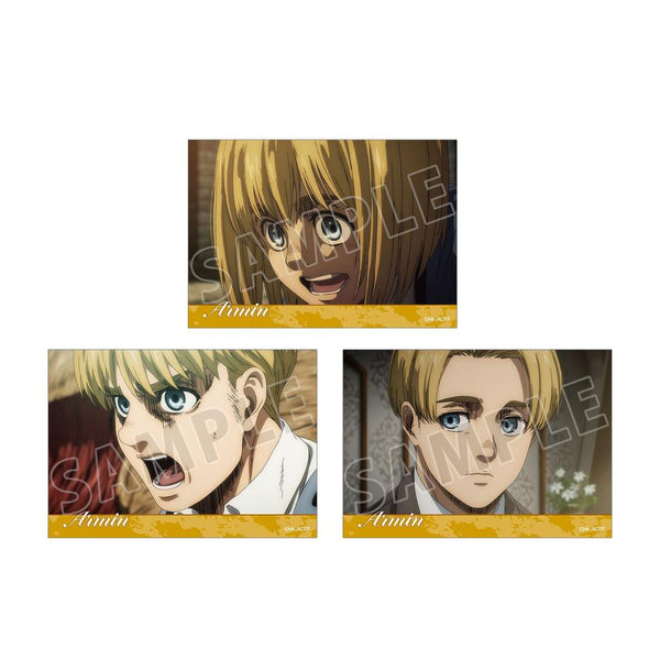 『進撃の巨人』アルミン 場面写ブロマイド3枚セット【202604再販】