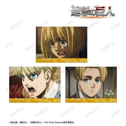 『進撃の巨人』アルミン 場面写ブロマイド3枚セット