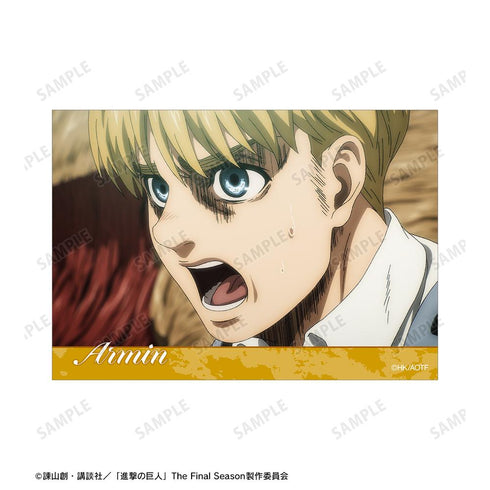 『進撃の巨人』アルミン 場面写ブロマイド3枚セット