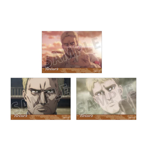 『進撃の巨人』ライナー 場面写ブロマイド3枚セット vol.2