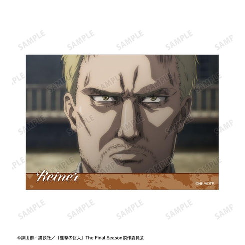 《進擊的巨人》萊納 場景寫真卡3張組 vol.2【202604再版】
