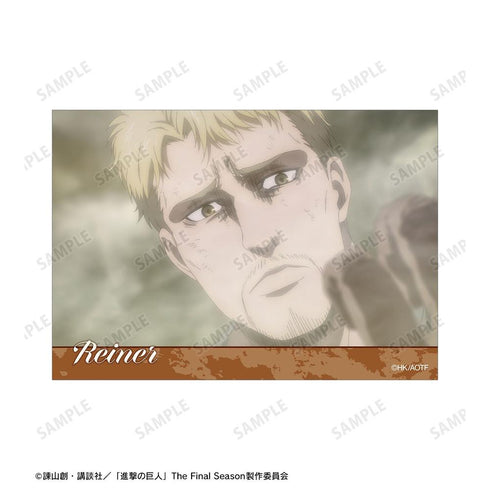 《進擊的巨人》萊納 場景寫真卡3張組 vol.2【202604再版】