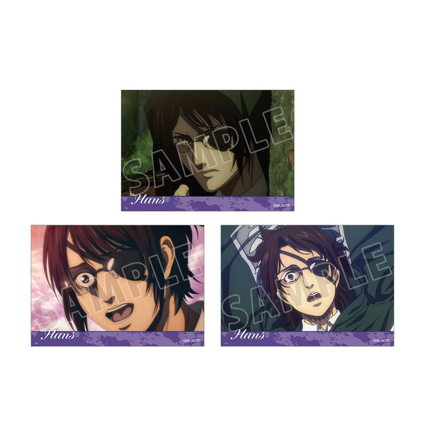 『進撃の巨人』ハンジ 場面写ブロマイド3枚セット vol.2