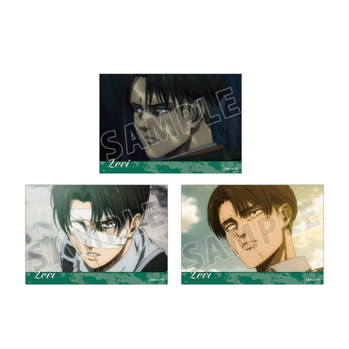『進撃の巨人』リヴァイ 場面写ブロマイド3枚セット vol.2