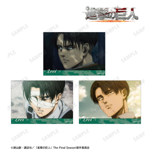 『進撃の巨人』リヴァイ 場面写ブロマイド3枚セット vol.2