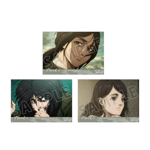 『進撃の巨人』ピーク 場面写ブロマイド3枚セット