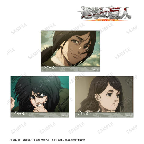 『進撃の巨人』ピーク 場面写ブロマイド3枚セット