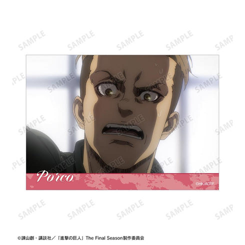 『進撃の巨人』ポルコ 場面写ブロマイド3枚セット