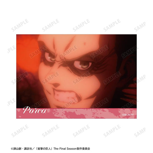 『進撃の巨人』ポルコ 場面写ブロマイド3枚セット
