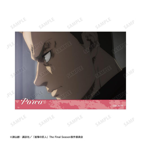 『進撃の巨人』ポルコ 場面写ブロマイド3枚セット