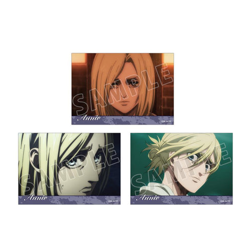 『進撃の巨人』アニ 場面写ブロマイド3枚セット