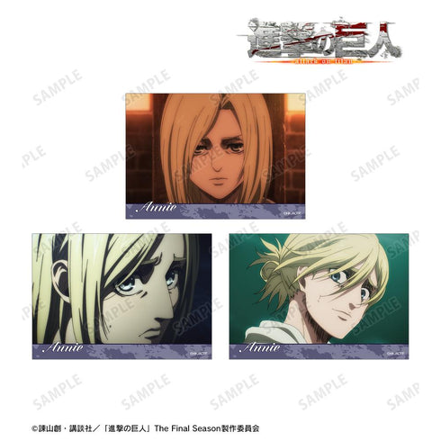 『進撃の巨人』アニ 場面写ブロマイド3枚セット