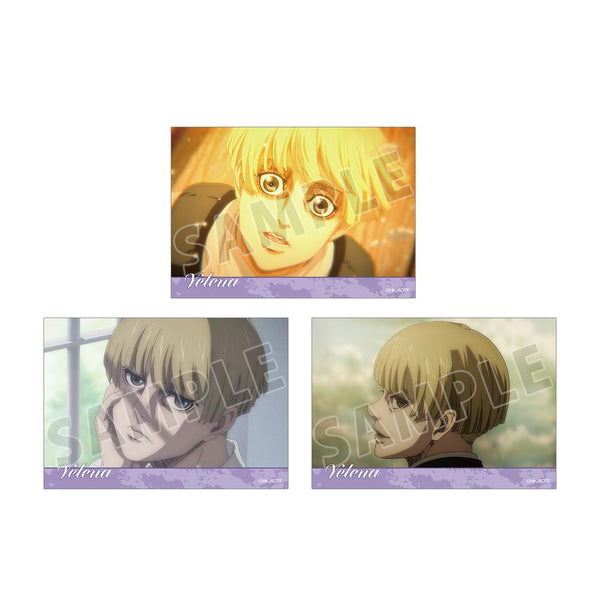 『進撃の巨人』イェレナ 場面写ブロマイド3枚セット