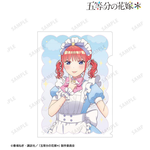 『五等分の花嫁*』描き下ろし 中野二乃 メルヘンメイドver. A4クリアファイル