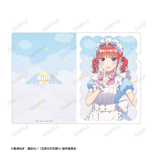 『五等分の花嫁*』描き下ろし 中野二乃 メルヘンメイドver. A4クリアファイル