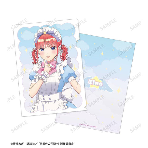『五等分の花嫁*』描き下ろし 中野二乃 メルヘンメイドver. A4クリアファイル