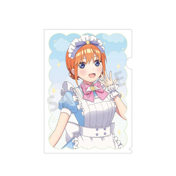 『五等分の花嫁*』描き下ろし 中野四葉 メルヘンメイドver. A4クリアファイル