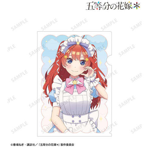 『五等分の花嫁*』描き下ろし 中野五月 メルヘンメイドver. A4クリアファイル