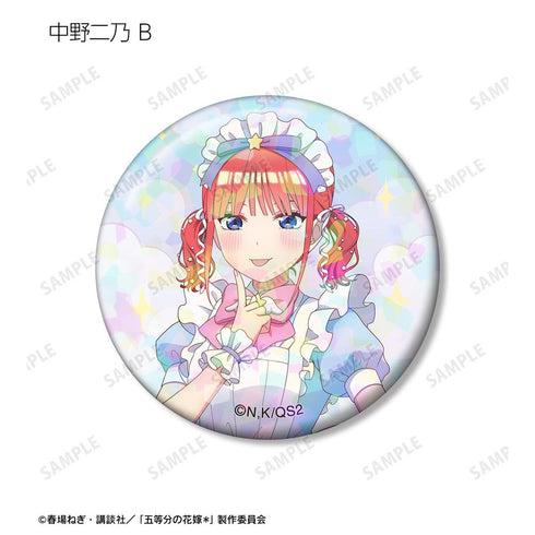 『五等分の花嫁*』描き下ろし メルヘンメイドver. トレーディングホログラム缶バッジ(単位/BOX)