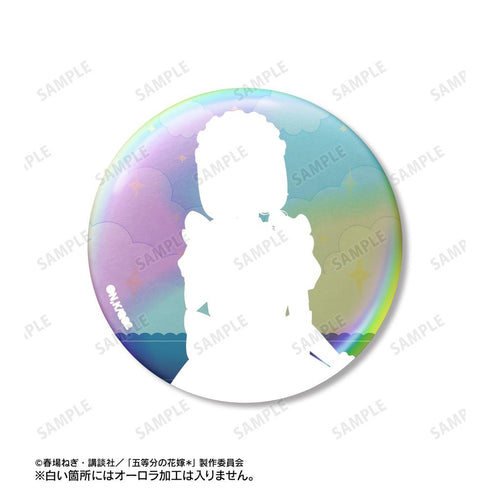 『五等分の花嫁*』描き下ろし 中野三玖 メルヘンメイドver. 75mmオーロラ缶バッジ