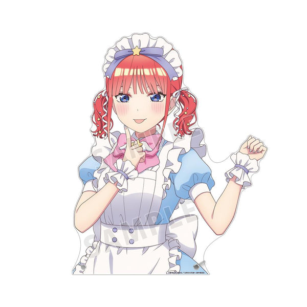 『五等分の花嫁*』描き下ろし 中野二乃 メルヘンメイドver. 特大ダイカットアクリルパネル