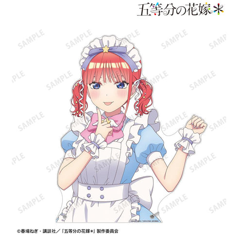 『五等分の花嫁*』描き下ろし 中野二乃 メルヘンメイドver. 特大ダイカットアクリルパネル