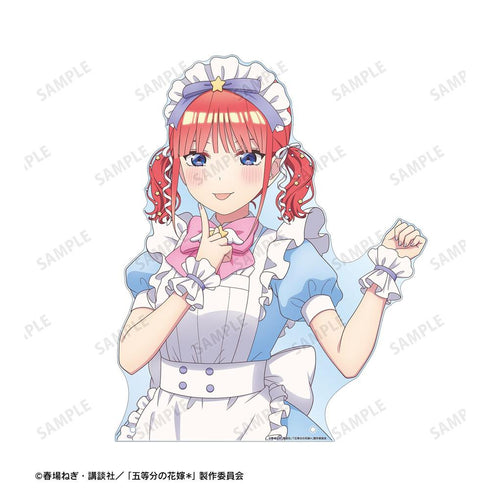 『五等分の花嫁*』描き下ろし 中野二乃 メルヘンメイドver. 特大ダイカットアクリルパネル【202607再販】