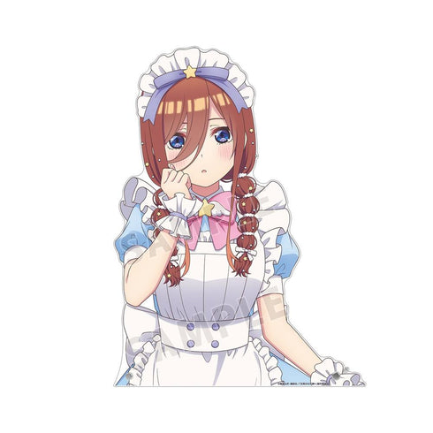 『五等分の花嫁*』描き下ろし 中野三玖 メルヘンメイドver. 特大ダイカットアクリルパネル【202607再販】