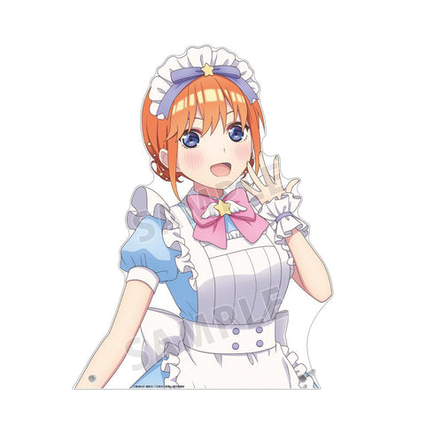 『五等分の花嫁*』描き下ろし 中野四葉 メルヘンメイドver. 特大ダイカットアクリルパネル