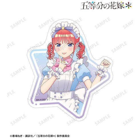 『五等分の花嫁*』描き下ろし 中野二乃 メルヘンメイドver. ダイカットステッカー
