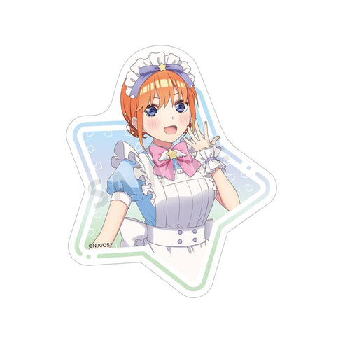 『五等分の花嫁*』描き下ろし 中野四葉 メルヘンメイドver. ダイカットステッカー