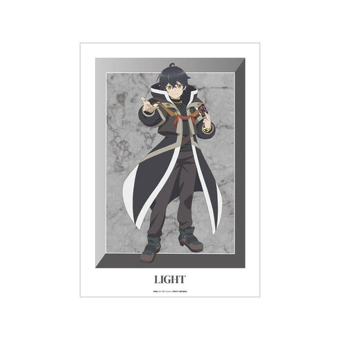 『無限ガチャ』ライト A3マット加工ポスター