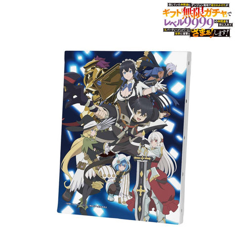 『無限ガチャ』キービジュアル F0号キャンバスボード