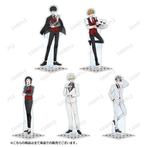 『鴨乃橋ロンの禁断推理』描き下ろし ウィンター・モリアーティ カジノver. BIGアクリルスタンド