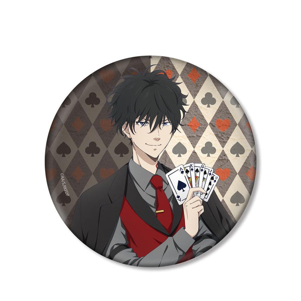 『鴨乃橋ロンの禁断推理』描き下ろし 鴨乃橋ロン カジノver. BIG缶バッジ