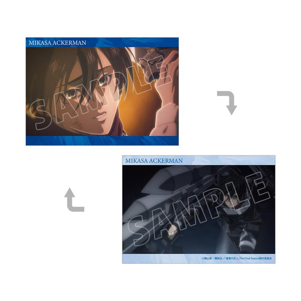 『進撃の巨人』ミカサ 場面写A5イラストカード vol.2